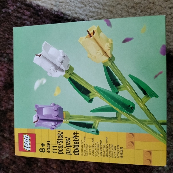 Lego Roses, Tulips,  Sunflowers, Daffodils, Lotus + Cherry Blossoms Flow… - Picture 6 of 15